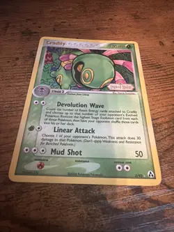 Pokemon EX Legend Maker Cradily Reverse Holo 2006 #3/92 - Image 2