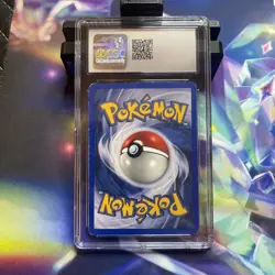 Krabby 51/62 1999 Pokemon Fossil 1st Edition CGC 7 NM PSA - Image 2