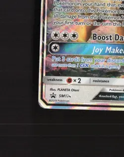Eevee GX SM174 Sun & Moon Black Star Promo Holo Pokemon Card DMG - Image 5