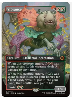 Lorwyn Eclipsed - Vibrance - Foil - Borderless - Image 1