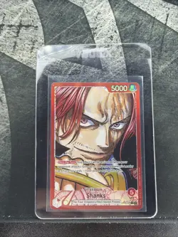 OP09-001 Shanks Leader Alt Art One Piece Card Game English TCG - Image 1