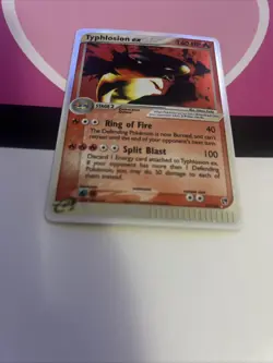 Pokemon TCG Typhlosion EX Sandstorm Ultra Rare Holo Card 99/100 NM/LP - Image 2