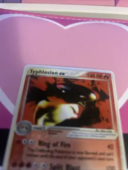 Pokemon TCG Typhlosion EX Sandstorm Ultra Rare Holo Card 99/100 NM/LP - Image 3