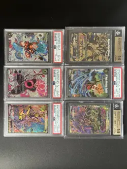 Dragon Ball Super Lot Of Six Graded Secret Rare Cards PSA 10 - Image 2