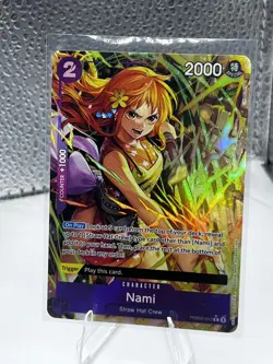 Nami Parallel Alt Art English PRB02-012 The Best Vol. 2 One Piece Card - Image 1