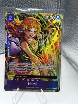 Nami Parallel Alt Art English PRB02-012 The Best Vol. 2 One Piece Card - Image 2