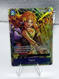 Nami Parallel Alt Art English PRB02-012 The Best Vol. 2 One Piece Card - Image 5