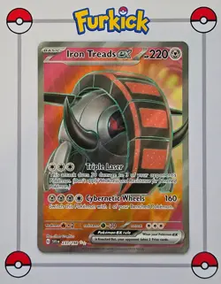 Iron Treads ex 233/198 | Scarlet & Violet Base | SVI | Pokemon Card | NM - Image 1