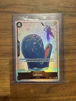 One Piece Card Game - Laboon SR Alt Art EB01-048 OPTCG English NM - Image 1