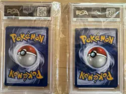 Pokemon 2001 Neo Revelation Shiny Gyarados Halo Card PSA 6 With Magikarp PSA 6 - Image 2