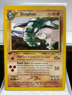 1st Edition - 1995-2000 Vintage Pokemon TCG Neo Genesis /111 Card New - Image 3