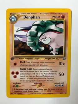 Pokemon Cards Neo Genesis 1st Edition -2000 - Rare - Holo - Nr Mint - You Choose - Image 5