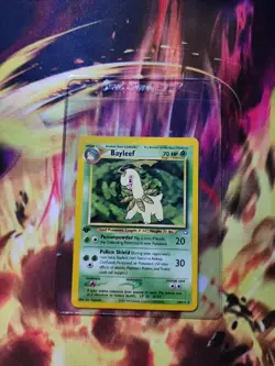 Pokemon Neo Genesis 1st Edition Uncommon Bayleef Card No.28/111 - Image 1