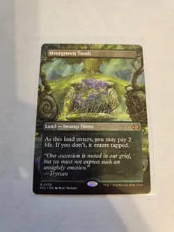 Overgrown Tomb Borderless MTG Lorwyn Eclipsed Nm/M - Image 1