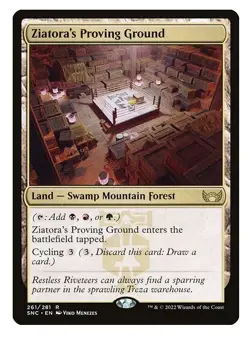 NM Ziatora's Proving Ground, MTG, Streets of New Capenna, Magic the Gathering - Image 1