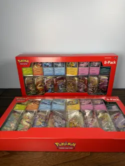 Pokemon TCG Prismatic Evolutions 8 Mini Tins Costco- Sealed, New - Lot Of 2 - Image 3