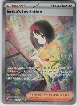 Pokemon TCG Erika's Invitation Special Illustration SV: Scarlet & Violet 151 203 - Image 1