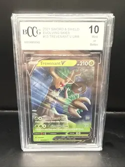 Pokemon Trevenant V 013/203 Swsh07: Evolving Skies Holo BCCG 10 - Image 2