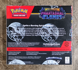 Pokemon TCG Phantasmal Flames Booster Box (ME02) BRAND NEW FACTORY SEALED - Image 2