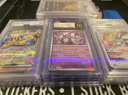 Pokemon Graded Slab Lot of 19 AGS CGC 9-10 GEM MINT PRISTINE (17 Jpn and 2 Cn) - Image 2