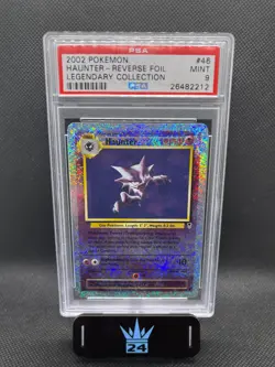Haunter 2002 Pokemon Legendary Collection 46/110 Reverse Foil PSA 9 - Image 1
