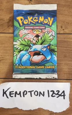 Pokemon 1999 HEAVY Base Set Booster Pack 21.51g - Image 2