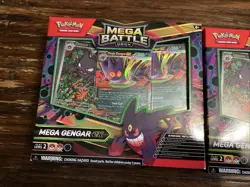 2 x Pokemon TCG Mega Battle Deck Mega Gengar Ex - BRAND NEW ✅- SEALED Haunted - Image 2