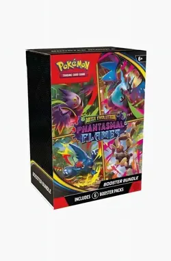 Pokemon TCG: Phantasmal Flames Factory Sealed Booster Bundle Box - Image 1