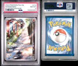 2023 POKEMON PAL EN-PALDEA EVOLVED #219 SUDOWOODO ILLUSTRATION RARE PSA 8 NM-MT - Image 3