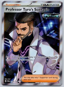 Professor Turo's Scenario 240/182 (NM) - Paradox Rift - Ultra Rare Pokemon TCG - Image 1