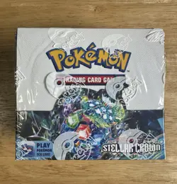 Stellar Crown Booster Box Pokemon Sealed - Image 1