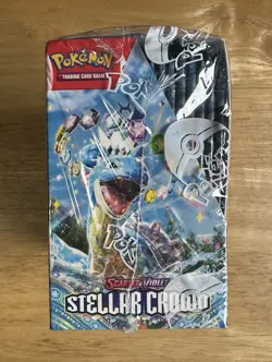 Stellar Crown Booster Box Pokemon Sealed - Image 4