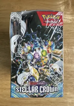 Stellar Crown Booster Box Pokemon Sealed - Image 5