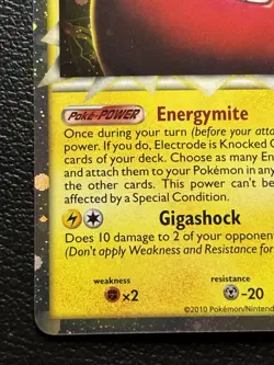 Electrode Prime - 93/102 - Pokemon Triumphant Ultra Rare LP - Image 4