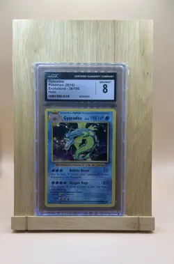 Pokemon CGC 8 Gyarados Holo Evolutions 34/108 * - Image 1