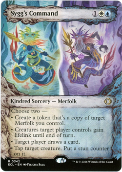 Sygg's Command (Showcase) - 0342 - Lorwyn Eclipsed ECL - MTG - NM/M - Image 1