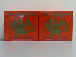(2) Lot 2016 Pokemon XY Evolutions Mega Charizard Y Sealed ETB Elite Trainer Box - Image 1