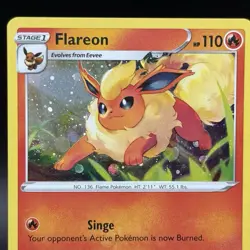 Flareon SWSH041 SWSH: Sword & Shield Promo Cards Holo - NM 💎 - Image 2
