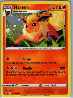 Flareon SWSH041 Holo SWSH: Sword & Shield Promo Cards - Pokemon Card - NM - Image 1