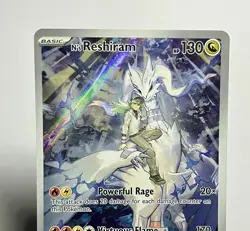 N’s Reshiram 167/159 (NM) IR Scarlet & Violet: Journey Together 2025 Pokemon - Image 2