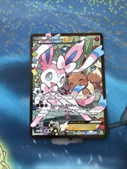 NEAR MINT Pokemon TCG Sylveon EX Full Art RC32-32 Generations Radiant Collection - Image 2