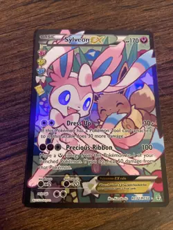 Pokemon TCG Sylveon EX Full Art RC32-32 Generations Radiant Collection Rare - Image 2