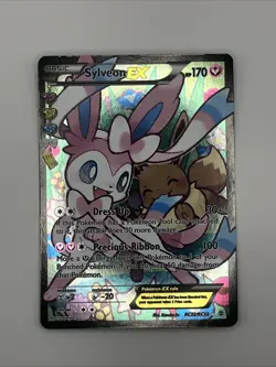 Pokemon TCG Sylveon EX Full Art RC32-32 Generations Radiant Collection Rare - Image 1