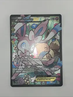 Pokemon TCG Sylveon EX Full Art RC32-32 Generations Radiant Collection Rare - Image 2