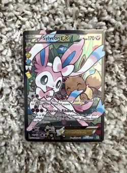 Pokemon TCG Sylveon EX Full Art RC32-32 Generations Radiant Collection Rare - Image 1