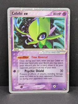 Celebi ex 017/017 Pop Series 2 Holo Ultra Rare Pokemon TCG Nintendo promo MP+ - Image 1