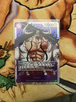 One Piece English Super Pre-Release Kaido ST04-003 Starter Deck Animal Kingdom - Image 1