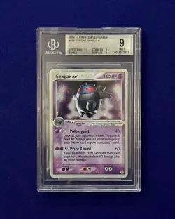 BGS 9 Gengar ex #108 EX Fire Red & Leaf Green 2004 Pokemon MINT - Image 1