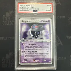 Pokemon Gengar ex EX Fire Red & Leaf Green Holo Ultra Rare #108 PSA 5 - Image 1