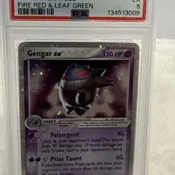 Pokemon Gengar ex EX Fire Red & Leaf Green Holo Ultra Rare #108 PSA 5 Swirl 💫 - Image 4
